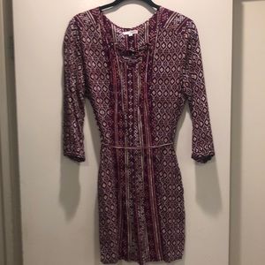 Tribal print dress